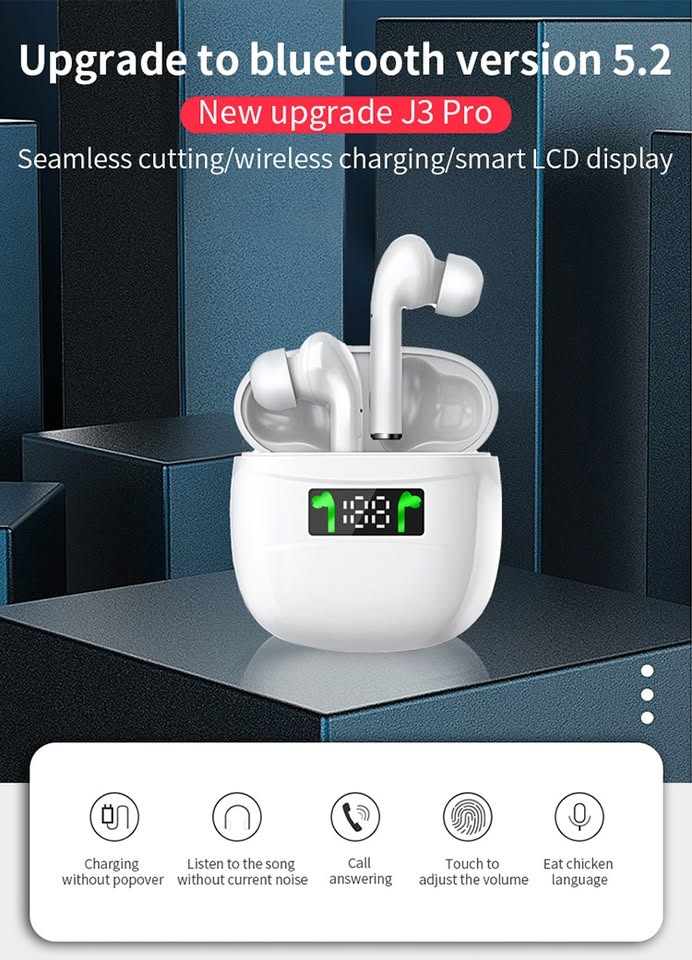 Wireless Earbuds Bluetooth 5.2 Earphones Headset In-Ear Pods For Android IOS