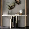 Modern Minimalist Console Table – Stylish High-End Compact Table for Living Room & Office