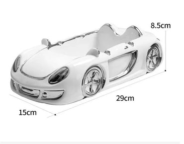 Modern Luxury Car Shape Ceramic Decor for Living Room