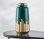 Brand New Gold-Plated Ceramic Vase Dining Table Decoration TV Cabinet Flower Vase