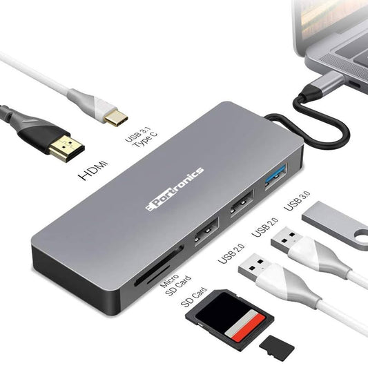 7 in 1 USB 3.1 Type-C hub with 4K HDMI