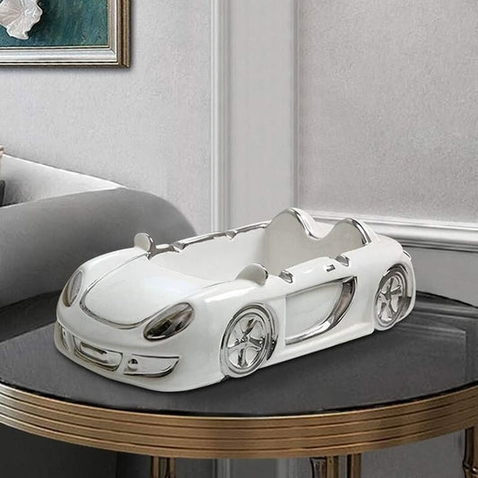 Modern Luxury Car Shape Ceramic Decor for Living Room