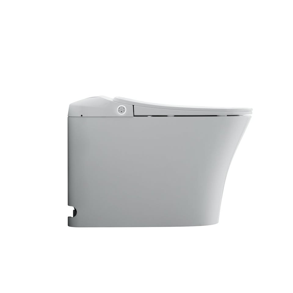 Smart Toilet, with Warm Water Dual Auto with Remote Flush with Australian Watermark