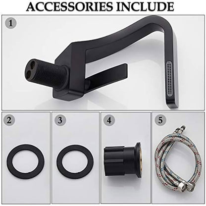 Modern Bathroom Mixer Faucet with Single Handle