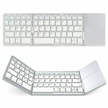 Wireless Bluetooth foldable Keyboard with Touchpad
