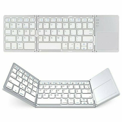 Wireless Bluetooth foldable Keyboard with Touchpad