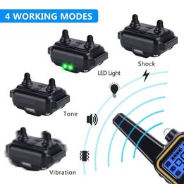 Remote Dog Pet Training Collar & Anti Barking Control Device