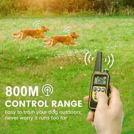 Remote Dog Pet Training Collar & Anti Barking Control Device