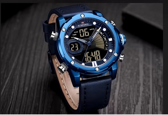 Brand New Mens Sports Chronograph with Dual Time
