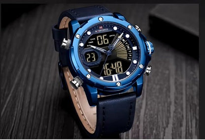 Brand New Mens Sports Chronograph with Dual Time