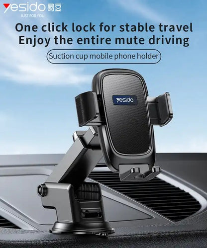 Mobile Dashboard Car Holder with Suction with 360' Rotation