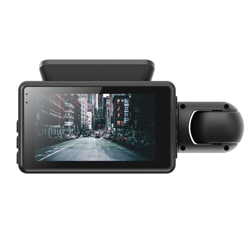 Dual lens Dashcam with 3' Display