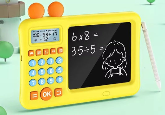 Maths Teaching Calculator Preschool Learning Toy for Children Girls Kids