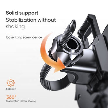 Handlebar Mount Holder Motorcycle Bicycle Bike Stand For Mobile Phone GPS
