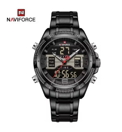 Brand New Naviforce Mens Watch Analog and Digital