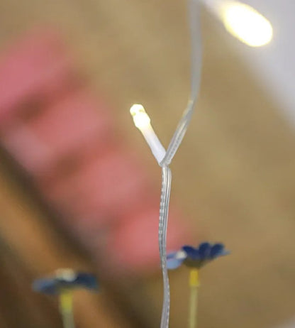 Warm White Decorartive Curtain Lights with different modes