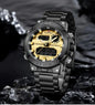 Luxury Stainless Steel Men's Multi-Function Digital Watch