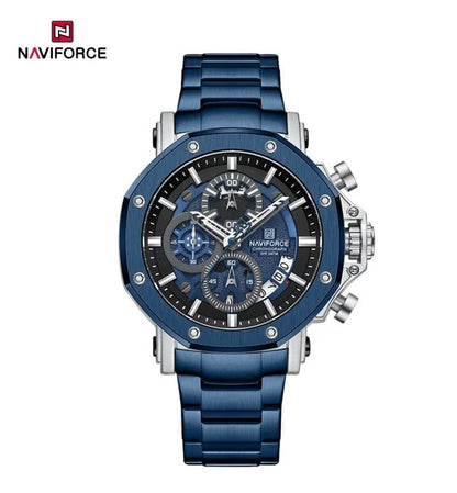 Branded Mens Watch Stainless Steel and Waterproof