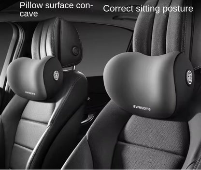 Back Support Pillow Car Seat Headrest Lumbar Cushion