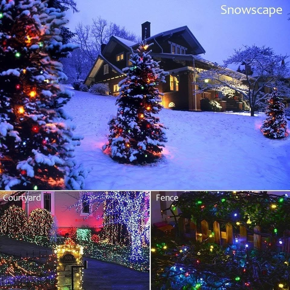 Multi Colour LED Fairy String Lights for Christmas, Party -30Mtrs