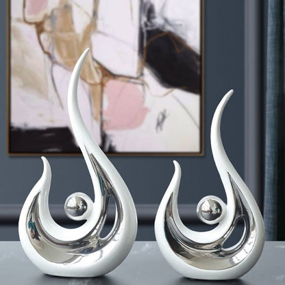Modern Abstract Art Ceramic Home Decor