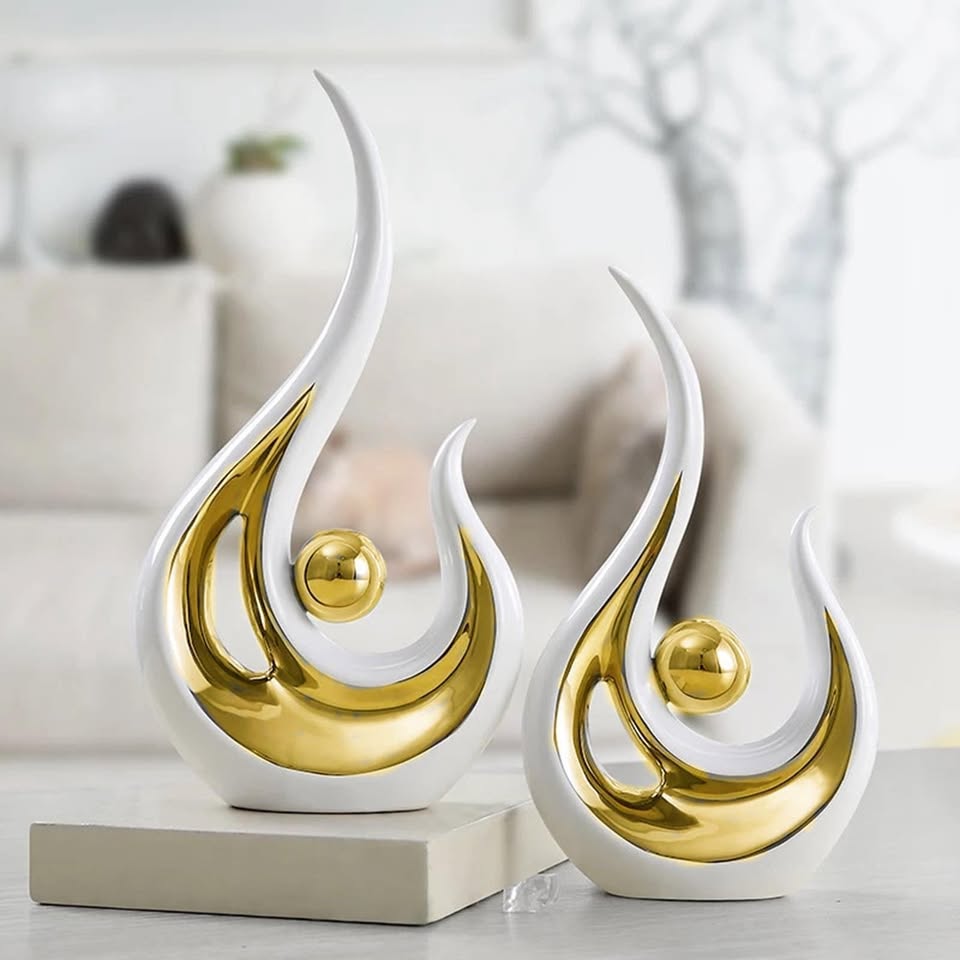 Modern Abstract Art Ceramic Home Decor