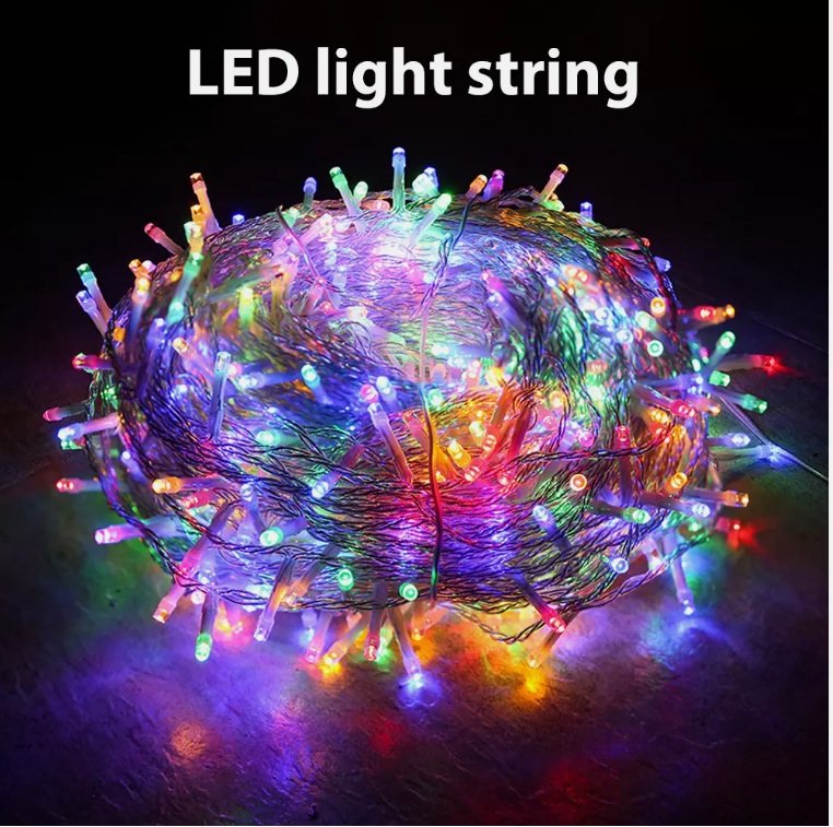 Multi Colour LED Fairy String Lights for Christmas, Party -30Mtrs