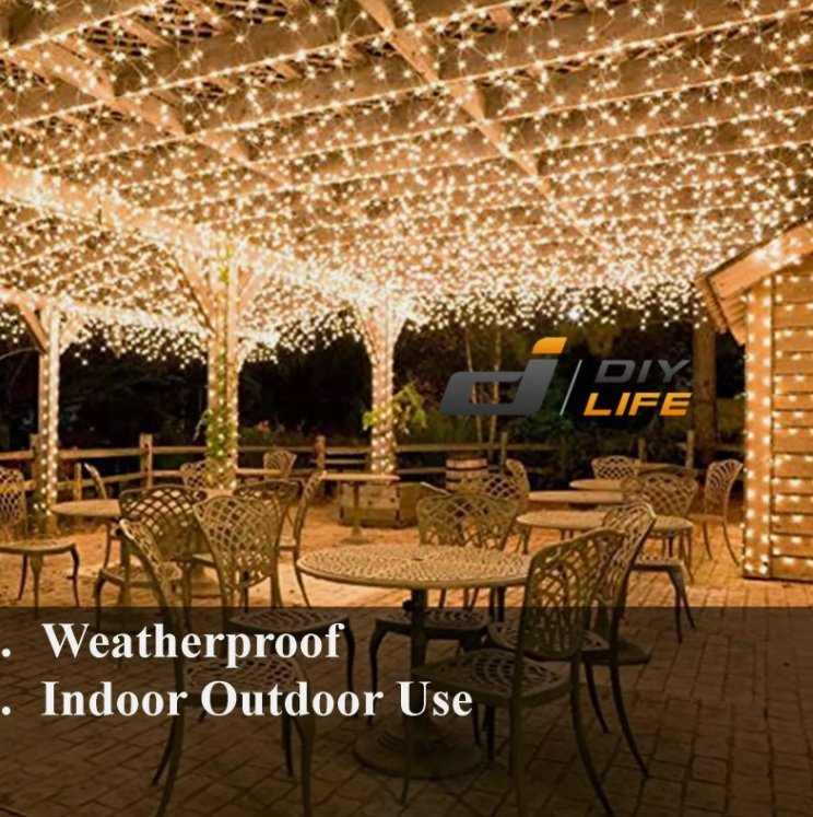 Decorative LED Fairy String Lights, Waterproof for Christmas, Party -30Mtrs