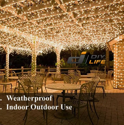 Decorative LED Fairy String Lights, Waterproof for Christmas, Party -30Mtrs