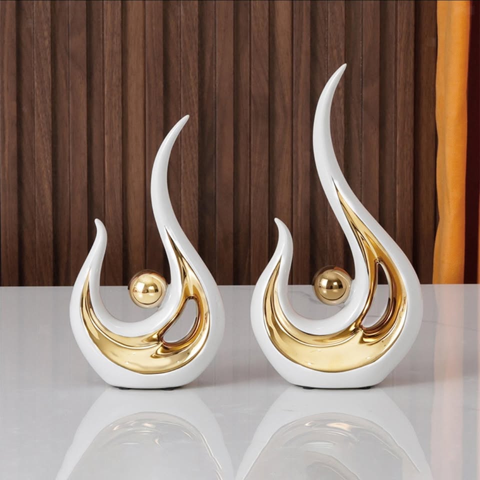 Modern Abstract Art Ceramic Home Decor