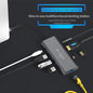 Brand New 9 in 1 Type C Hub with 3 USB, HDMI ,RJ 45,SD Card,TF card