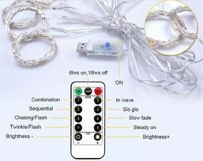 Decoration Lights for Christmas with Remote
