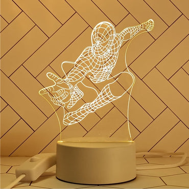 3D Lamps with Colour changing for Kids