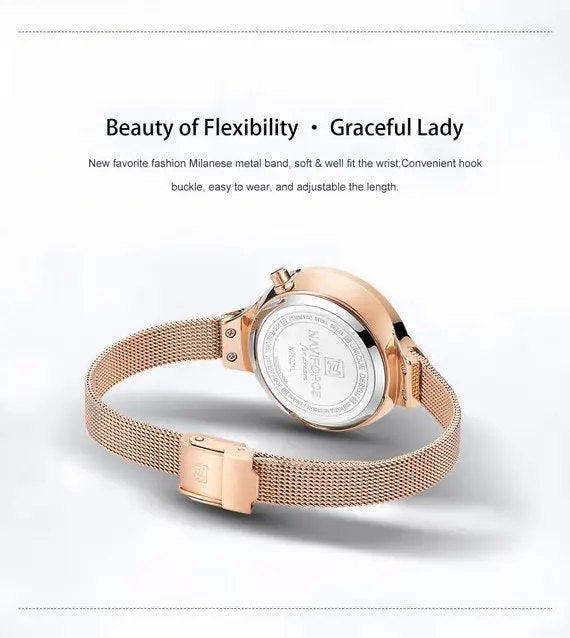 Brand New Ladies Luxury Watch with Quartz Movement