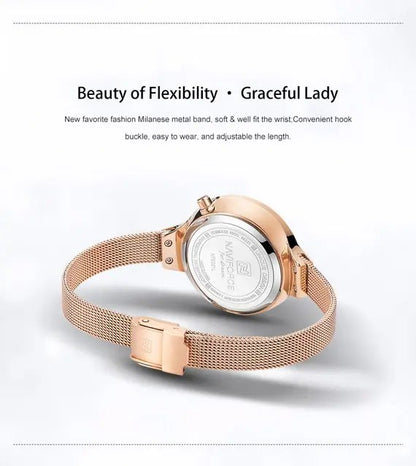 Brand New Ladies Luxury Watch with Quartz Movement