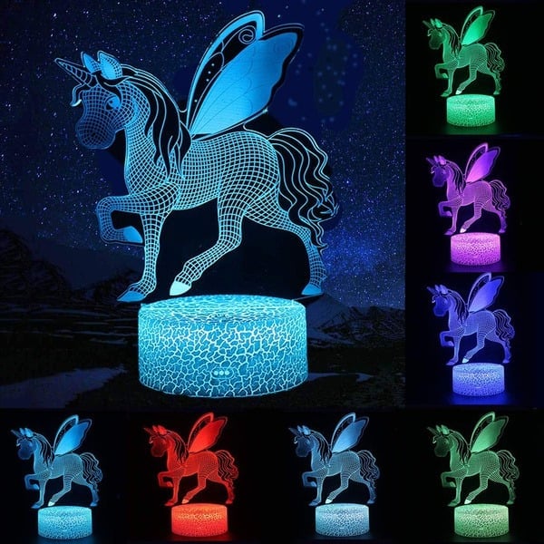 3D Lamps with Colour changing for Kids