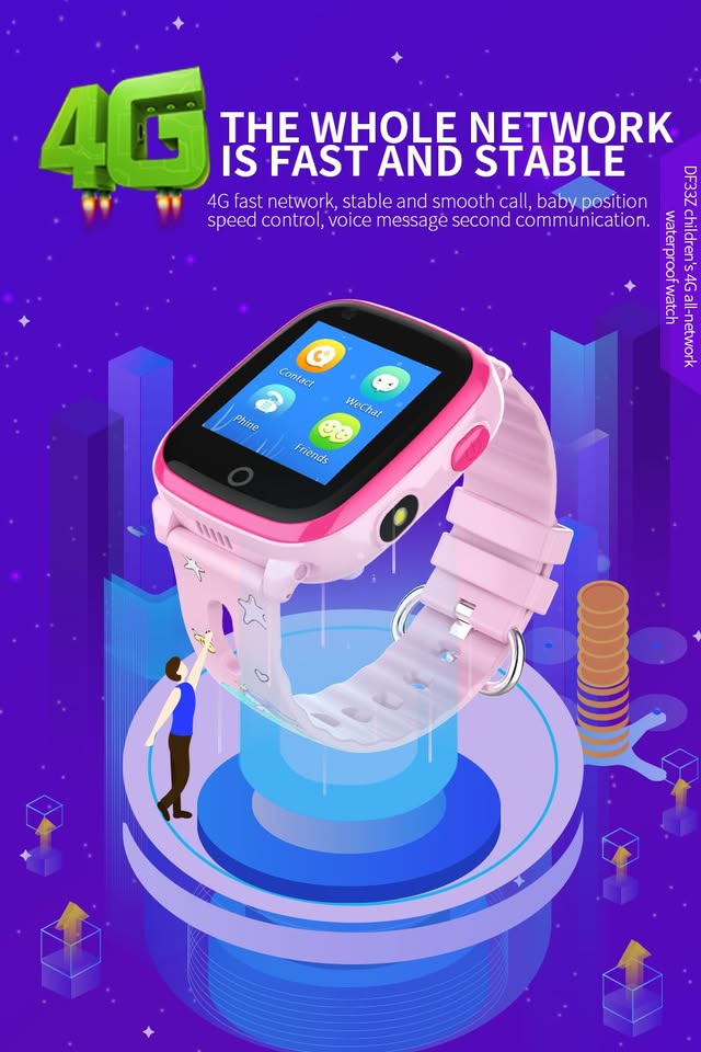 Brand New Kids 4G Smart watch with GPS & Calling