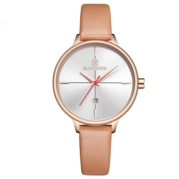 Elegant New Leather Women Wrist Watch