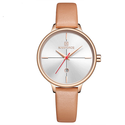 Elegant New Leather Women Wrist Watch