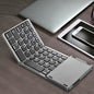 Wireless Bluetooth foldable Keyboard with Touchpad