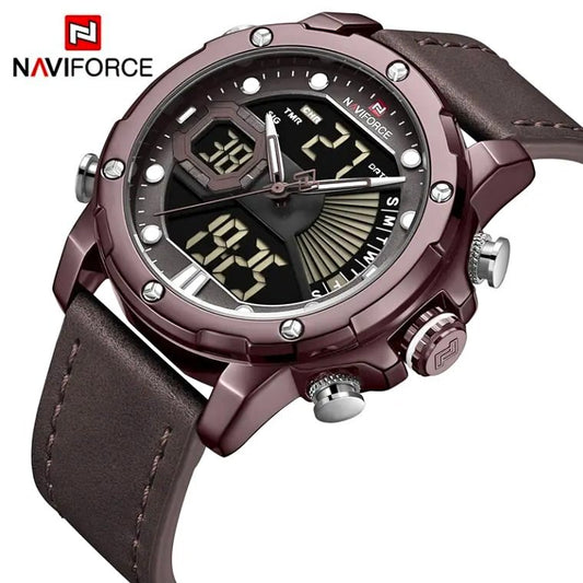 Brand New Mens Sports Chronograph with Dual Time