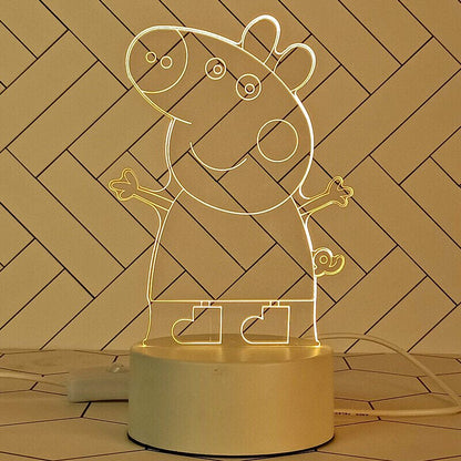 3D Lamps with Colour changing for Kids