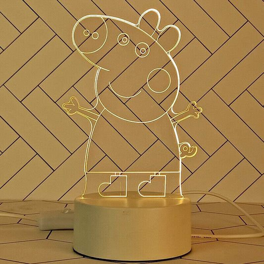 3D Lamps with Colour changing for Kids
