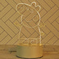 3D Lamps with Colour changing for Kids