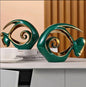 Modern Fish Couple Ceramic Home Decoration
