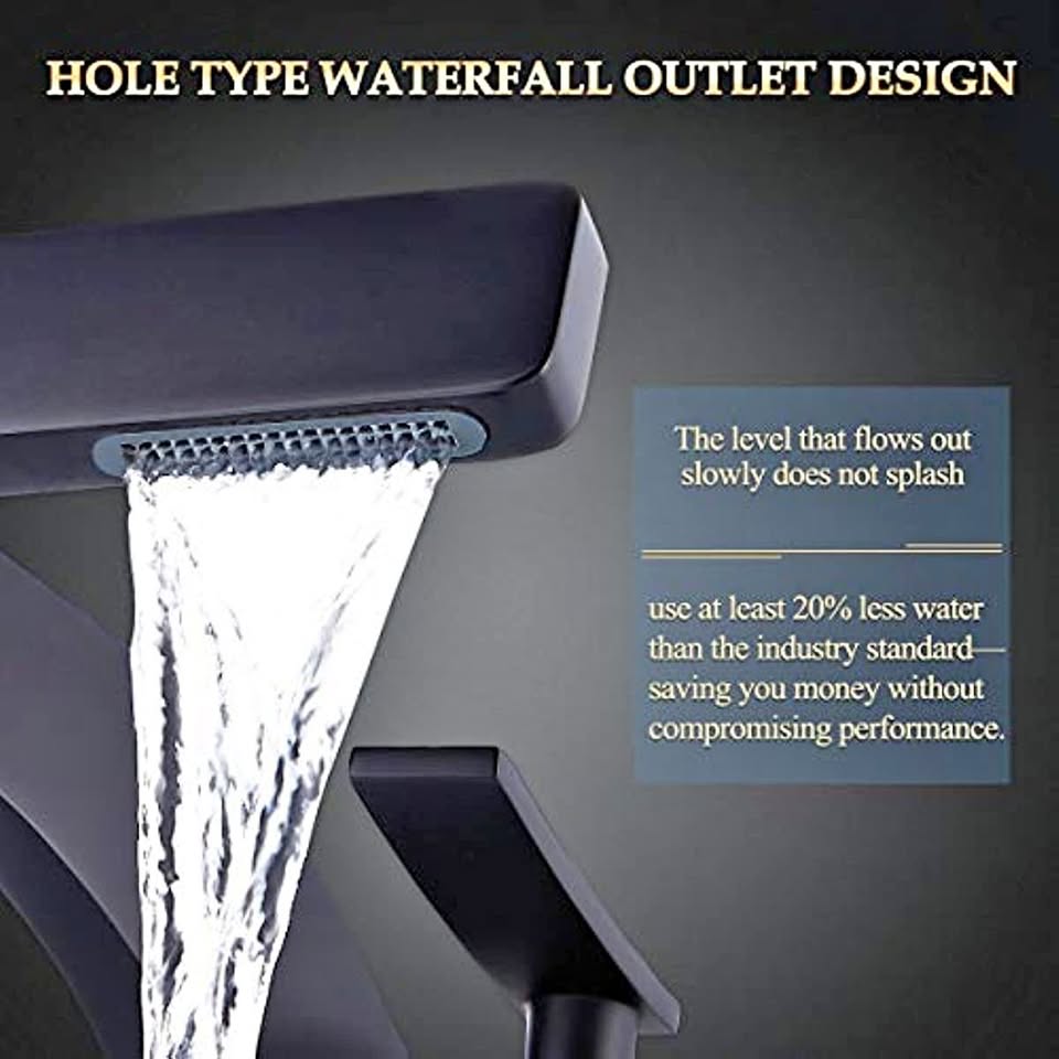 Modern Bathroom Mixer Faucet with Single Handle