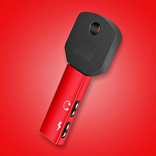 2 in 1 audio headphone adapter for dual lightning adapter