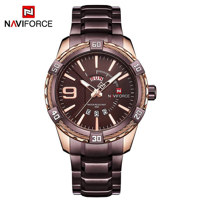Brand New Analog Watch with Metal Strap