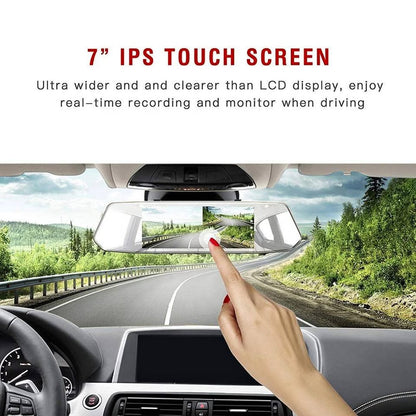 Brand New 7" HD Touch Screen Reverse Camera with Dual Lens and Touch screen