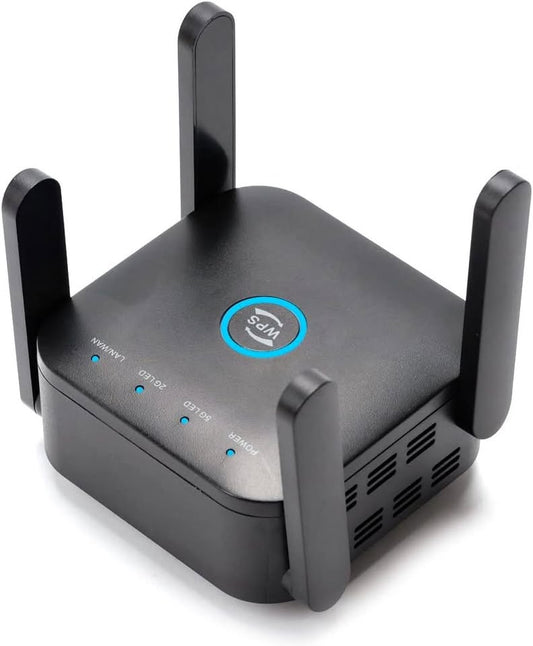 1300Mbps Dual Band Wireless WiFi Extender Repeater Router Range Signal Booster